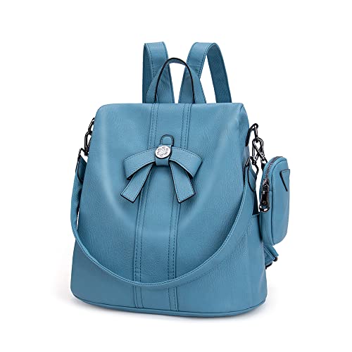 Backpack Purse for Women Fashion Backpack Purses PU Leather Daypacks Anti-Theft Shoulder Bag Satchel Purse…