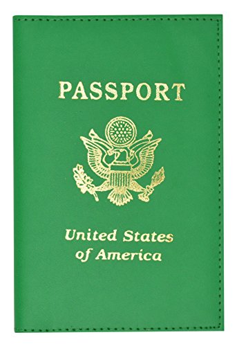 USA Gold Logo Passport Cover Holder for Travel  (9 colors)
