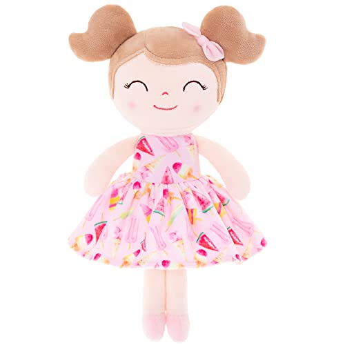 Gloveleya Soft Dolls Plush Figures Ice Cream Dress Doll Baby Gift 9