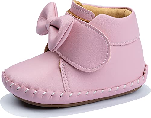 KARUBI Baby Shoes Girls Boys Toddler Anti-Slip and Casual Sneaker for First Walkers Made in Taiwan Pink