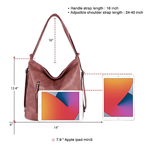 Purse for Women Convertible Backpack Purses and Handbags Crossbody Shoulder Bag