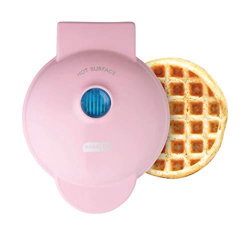 Mini Portable 4-Inch Waffle Maker for Waffles, Hash Browns and Snacks  (7 colors)