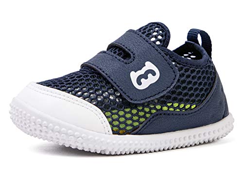 BMCiTYBM Baby Walking Shoes Infant Sneakers Girls Boys Mesh First Walkers Shoes 6 9 12 18 24 Months Navy Size 12-18 Months Infant