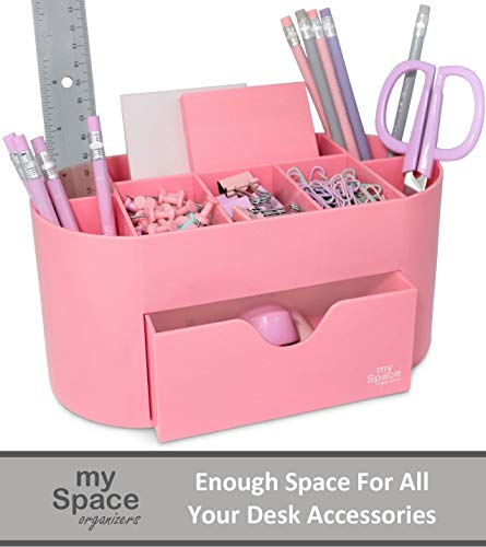 Acrylic Desk Organizer for Office Supplies and Desk Accessories (4 colors)