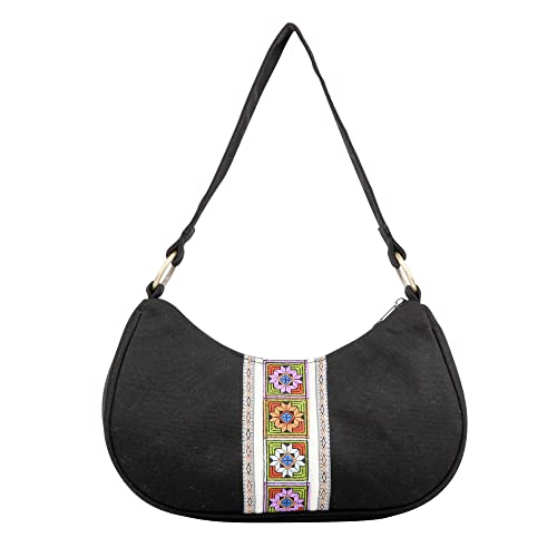 Women's Hobo Handbag, Mini Cloth Shoulder Tote  (3 colors)