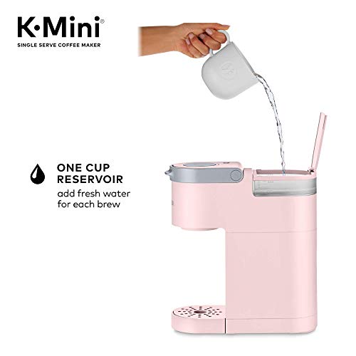 Keurig K-Mini Plus Single Serve Coffee Maker Dusty Rose