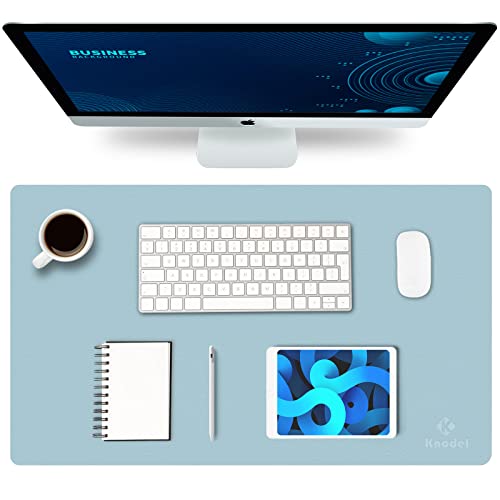 Waterproof Desk Mat, Mouse Pad, Desk Pad Protector for Keyboard & Mouse, 3 Sizes  (12 colors)