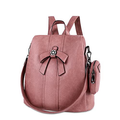 Backpack Purse for Women Fashion Backpack Purses PU Leather Daypacks Anti-Theft Shoulder Bag Satchel Purse