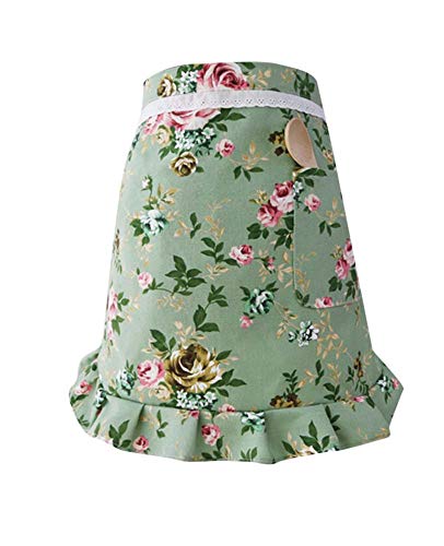 CRB Fashion Waist Pocket Half Bistro Kitchen Cooking Apron Fits Size XS to Large