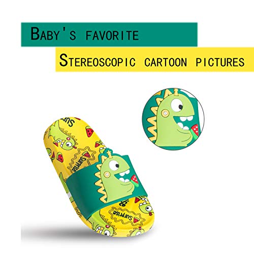 Kids Cartoon Dinosaur Slide Summer Sandals or Pool Slippers  (4 colors)