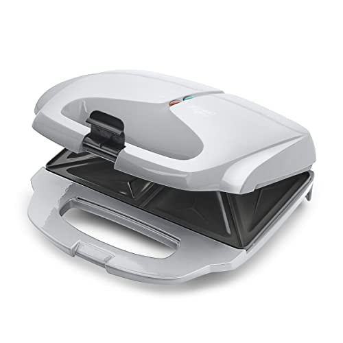 GreenLife Pro Electric Panini Press Grill and Sandwich Maker, Healthy Ceramic Nonstick Plates, Easy Indicator Light, PFAS-Free, Silver