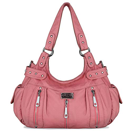 Scarleton Satchel Handbag for Women, Purses for Women, Shoulder Bags for Women, H129205 - Pink