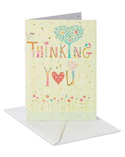 American Greetings Thinking Of You Card (Floral)
