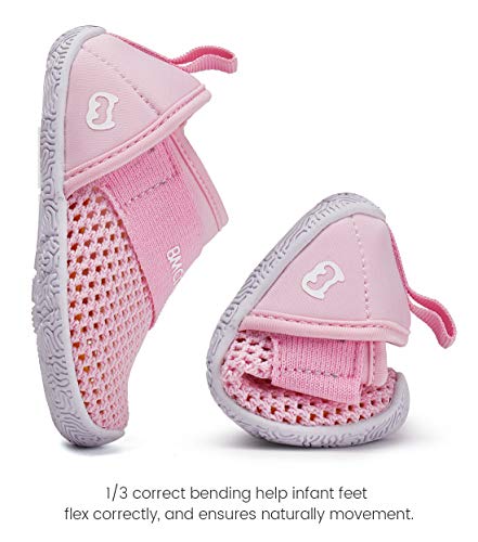 Baby Sneakers Girls Boys Mesh First Walkers Shoes 6 9 12 18 24 Months Pink Size 12-18 Months Infant