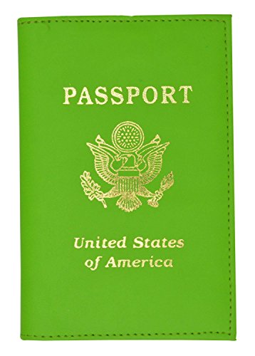 USA Gold Logo Passport Cover Holder for Travel  (9 colors)