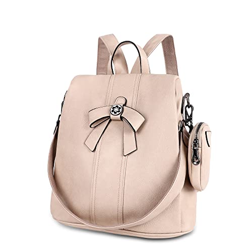 Backpack Purse for Women Fashion Backpack Purses PU Leather Daypacks Anti-Theft Shoulder Bag Satchel Purse