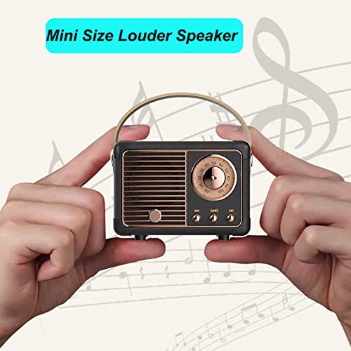 Retro Bluetooth Speaker, Vintage Portable Bluetooth Speaker