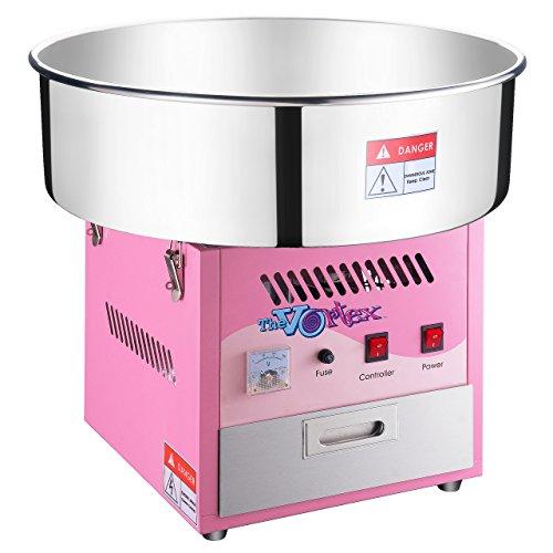 6303 Great Northern Popcorn Commercial Quality Cotton Candy Machine and Electric Candy Floss Maker - Pink and Caboodle