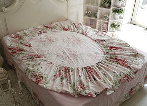Midnight Rose Floral 4-Pc Cotton Bedding Sheets & Shams Set  (6 sizes)