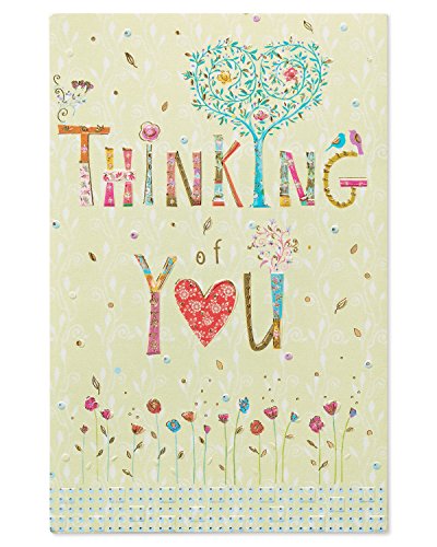 American Greetings Thinking Of You Card (Floral)