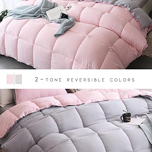 All Season Down Alternative Reversible Quilted Comforter Set w/Shams  (17 colors)