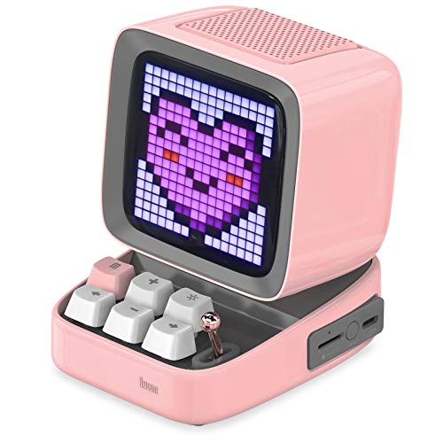 Retro Pixel Art Game Bluetooth Speaker w/16x16 LED App Controlled Front Screen  (5 colors)