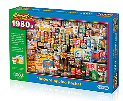 Puzzle: 1000 1980s Shopping Basket