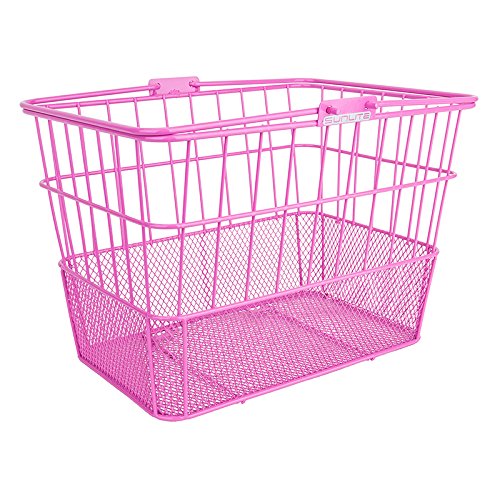 Sunlite Standard Mesh Bottom Lift-Off Basket w/ Bracket, Pink