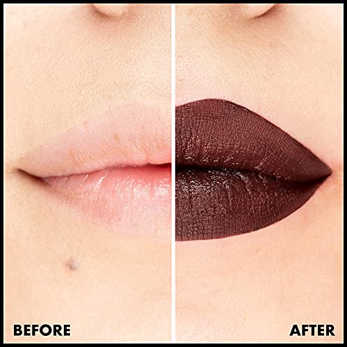NYX PROFESSIONAL MAKEUP Lip Lingerie XXL Matte Liquid Lipstick - Deep Mesh (Deep Chocolate Brown)