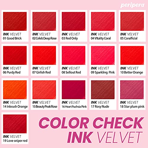 Peripera Ink the Velvet (Liquid Lip, 018 Star Plum Pink)