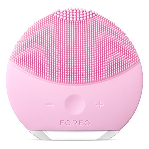 FOREO LUNA mini 2 Facial Cleansing Brush for Spa Skincare at Home, Pearl Pink  (6 colors)