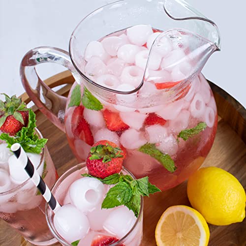 Igloo 26-Pound Automatic Self-Cleaning Portable Countertop Ice Maker Machine with Handle, Pink