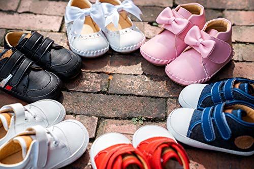 KARUBI Baby Shoes Girls Boys Toddler Anti-Slip and Casual Sneaker for First Walkers Made in Taiwan Pink