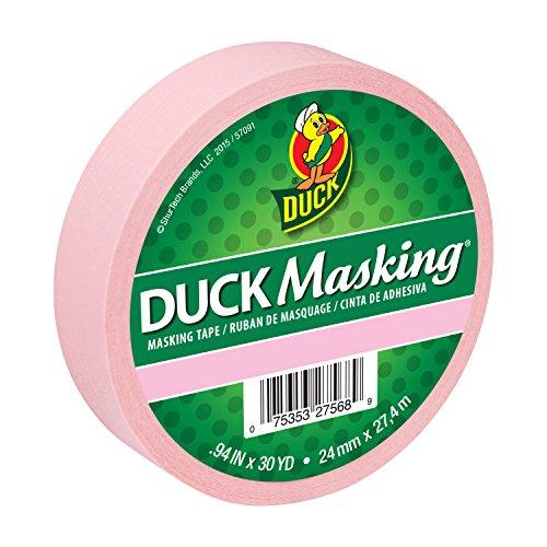 Duck Masking 240879 Pink Color Masking Tape.94-Inch by 30 Yards