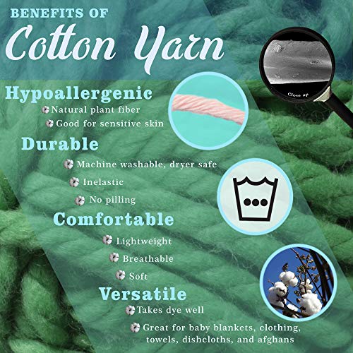 Cotton Select Sport Weight Yarn - 100% Fine Cotton - 4 Skeins - Col 305 - Primrose Pink