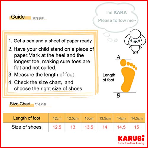 KARUBI Baby Shoes Girls Boys Toddler Anti-Slip and Casual Sneaker for First Walkers Made in Taiwan Pink