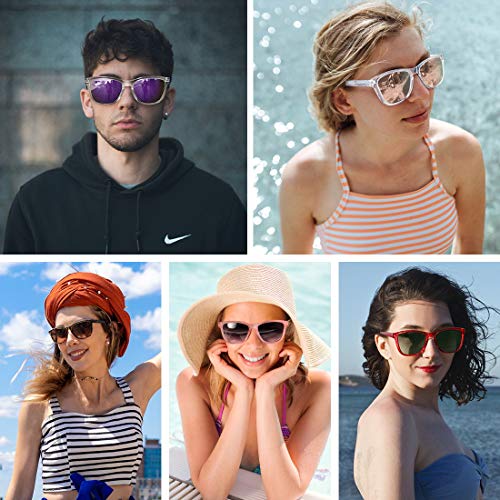 MEETSUN Polarized Sunglasses for Women Men Classic Retro Designer Style (Tortoise Shell, 54)