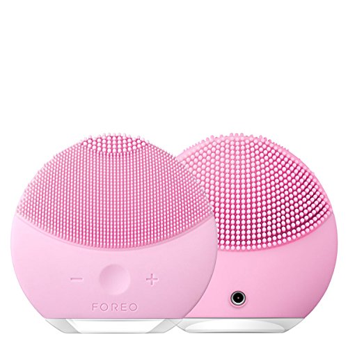 FOREO LUNA mini 2 Facial Cleansing Brush for Spa Skincare at Home, Pearl Pink  (6 colors)