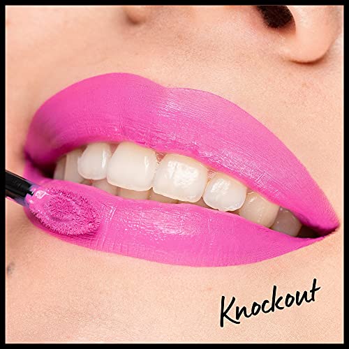 NYX PROFESSIONAL MAKEUP Lip Lingerie XXL Matte Liquid Lipstick - Knockout (Bubblegum Pink)