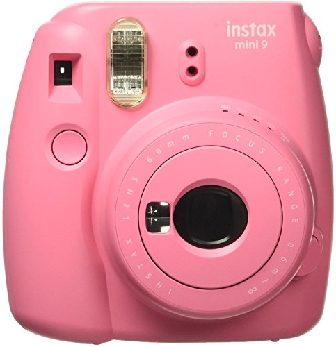 Fujifilm Instax Mini 9 Instant Camera, Flamingo Pink