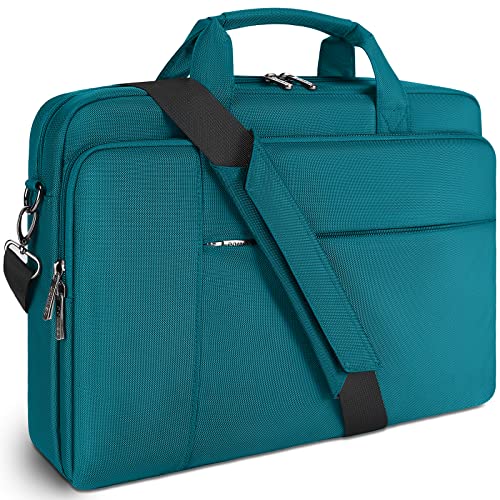 DOMISO 14 inch Laptop Bag Business Briefcase Water-resistant Notebook Messenger Shoulder Bag for 14