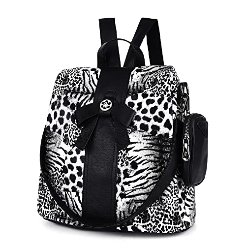 ZOCAI Backpack Purse for Women Fashion Backpack Purses PU Leather Daypacks Anti-Theft Shoulder Bag Satchel Purse