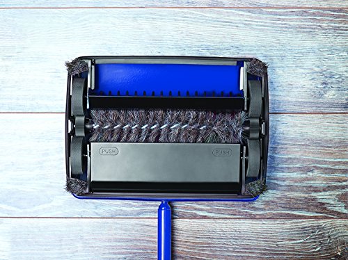 Fuller Brush 17033 Carpet & Floor Sweeper- Mini Stick Cleaner For Hardwood Surfaces, Wood Floors, Laminate, Tile- Small & Portable For The Home Or Office - Cleans Dust Pet Hair- Electrostatic & Silent