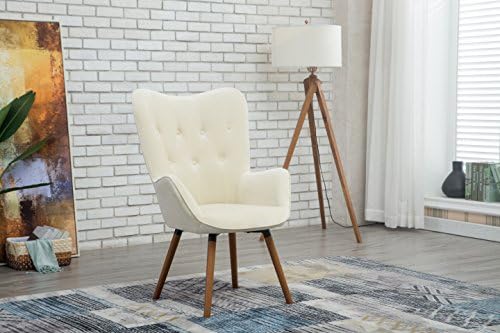 Contemporary Silky Velvet Tufted Button Back Accent Chair  (6 colors)