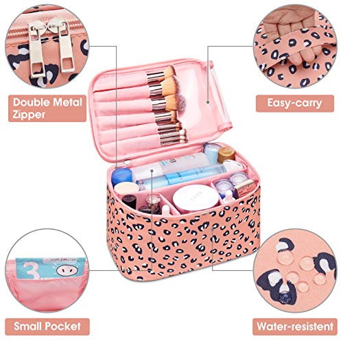 Large Compartmented Travel Makeup Cosmetics Organizer Bag  (6 styles)