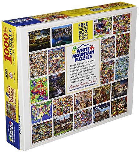 White Mountain Puzzles Cereal Boxes - 1000 Piece Jigsaw Puzzle
