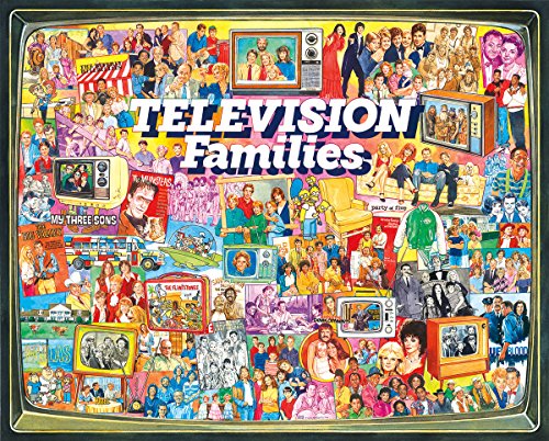 TV Families - 1000 Piece Jigsaw Puzzle, Extra Large Sturdy Chipboard Pieces