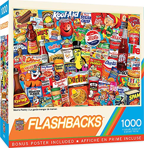 MasterPieces 1000 Piece Jigsaw Puzzle For Adult, Family, Or Kids - Mom's Pantry - 19.25
