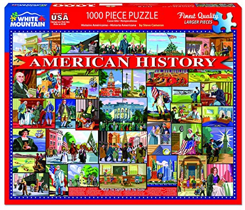 White Mountain American History - 1000 Piece Jigsaw Puzzle
