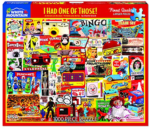 White Mountain Puzzles I Had One of Those - 1000 Piece Jigsaw Puzzle